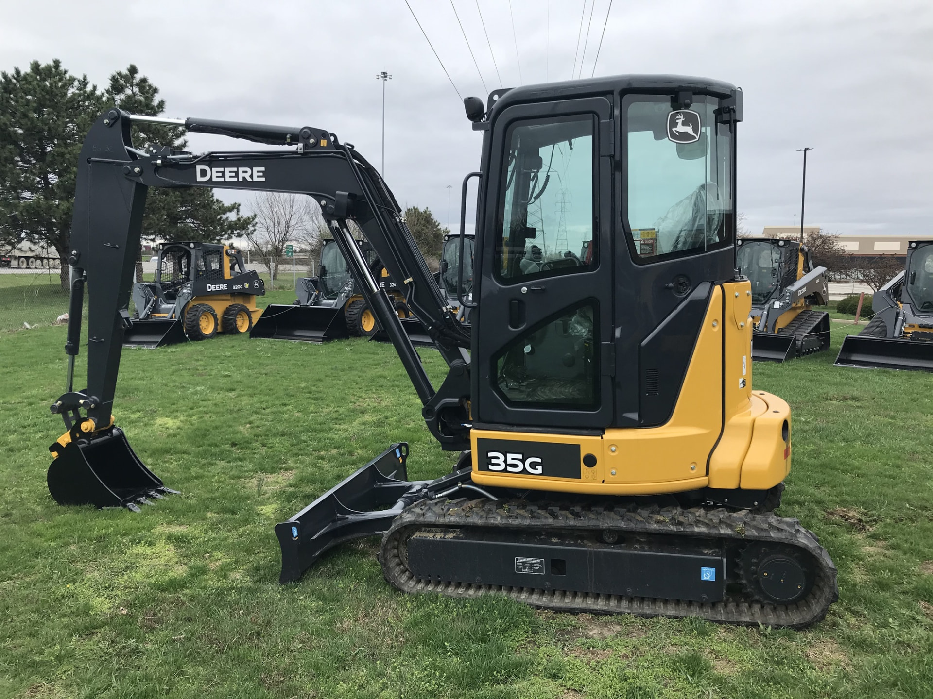 John Deere 35G mini excavator